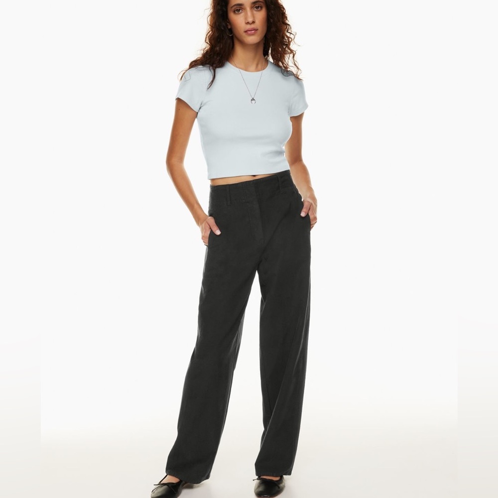 Wilfred Black High Waisted Cargo Jeans